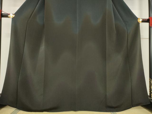 平和屋着物●訪問着　霞文　暈し染め　鬼しぼ縮緬　正絹　逸品　AABF1804ck