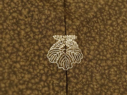 平和屋着物●訪問着　駒刺繍　飾花文　暈し染め　金彩　正絹　逸品　AABF1815ck