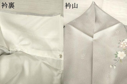 平和屋着物●訪問着　花車文　暈し染め　正絹　逸品　AABF1820ck