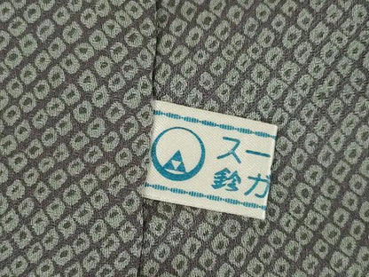 平和屋着物●訪問着　箔散らし鹿の子文様　暈し染め　金彩　鈴乃屋扱い　正絹　逸品　AABF1827ck