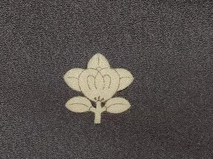 平和屋着物●豪華色留袖　駒刺繍　吉祥花文　松　金彩　正絹　逸品　AABF1830ck