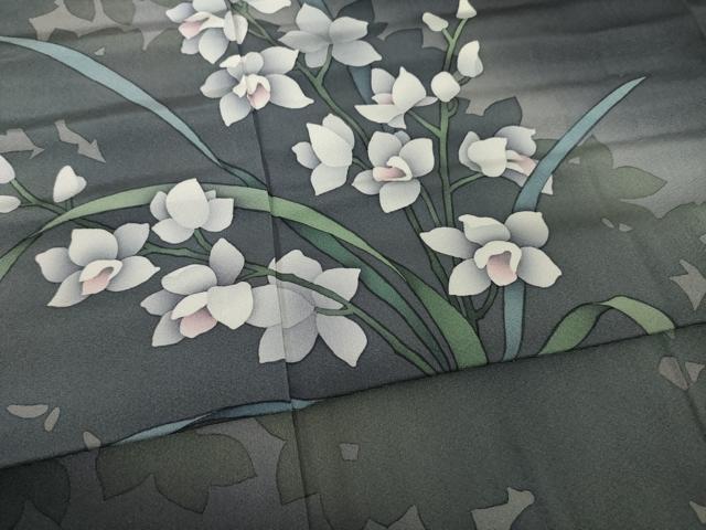 平和屋着物●訪問着　草花文　暈し染め　正絹　逸品　未使用　AABF1832ck 平和屋着物○訪問着 草花文 暈し染め 正絹 逸品 未使用 AABF1832ckの