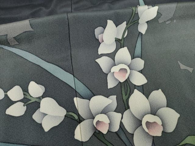 平和屋着物●訪問着　草花文　暈し染め　正絹　逸品　未使用　AABF1832ck 平和屋着物○訪問着 草花文 暈し染め 正絹 逸品 未使用 AABF1832ckの