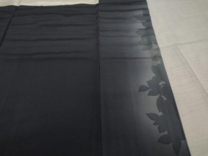 平和屋着物●訪問着　草花文　暈し染め　正絹　逸品　未使用　AABF1832ck