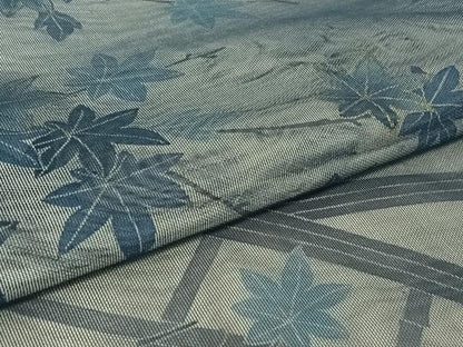 平和屋着物▽訪問着 無双 紗袷 紗×紗 籬枝葉文 金彩 上代38万 仮絵羽 正絹 逸品 AABF1849jh