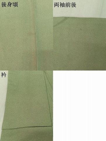 平和屋着物▽江戸小紋　訪問着　単衣　花唐草文　正絹　逸品　AABF1868jh
