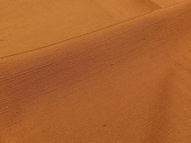 平和屋着物▽上質な紬 単衣 灰茶色 正絹 逸品 AABF1870jh