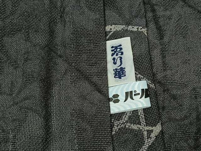平和屋着物▽長羽織　スリーシーズン　春夏秋　塵除け　薔薇　正絹　逸品　AABF1879jh