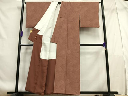 平和屋着物■江戸小紋 作家物 寄せ小紋柄 正絹 逸品 AABF1921oa