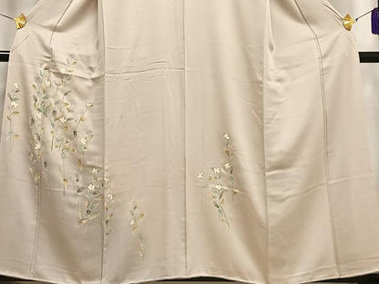 平和屋着物■訪問着 枝花文 金彩 正絹 逸品 AABF1936oa