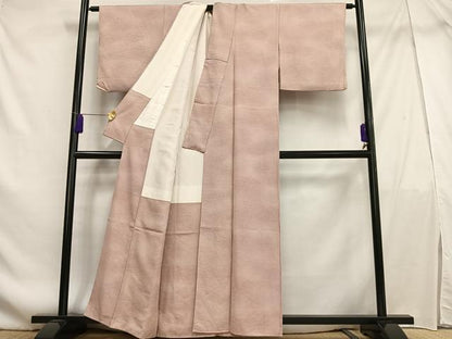 平和屋着物■上質な小紋 霞文 暈し染め 正絹 逸品 AABF1944oa