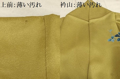 平和屋着物■訪問着 花丸飛鳥文 金彩 正絹 逸品 AABF1951oa