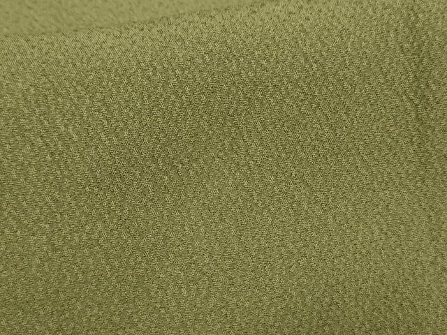 平和屋着物●上質な色無地　藍媚茶色　ロング丈　正絹　逸品　未使用　AABF2008cs