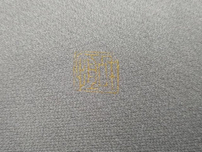 平和屋着物●本貝紫染作家　西山和恆　訪問着　駒刺繍　花唐草文　暈し染め　金彩　丹後ちりめん　反端付き　正絹　逸品　AABF2018cs