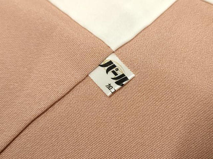 平和屋着物●京の名門　じゅらく謹製　訪問着　駒刺繍　狩猟花丸文　暈し染め　金糸　金彩　正絹　逸品　AABF2022cs