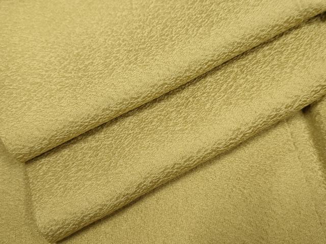 平和屋着物●上質な色無地　紋意匠　木蘭色　正絹　逸品　AABF2028cs