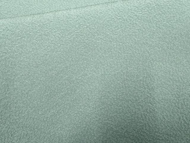 平和屋着物●上質な色無地　水浅葱色　正絹　逸品　AABF2045cs