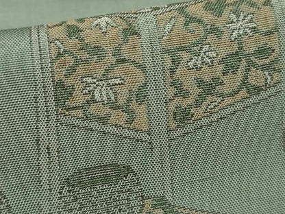 平和屋着物●京の名門・菱屋六右ェ門　紬　色留訪問着　茶器　正絹　逸品　AABF2053cs
