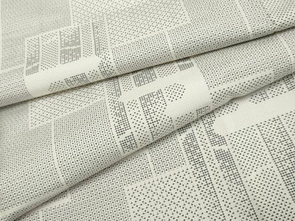 平和屋着物●本場大島紬　白大島　120亀甲　色紙重ね文　正絹　逸品　未使用　AABF2064cs