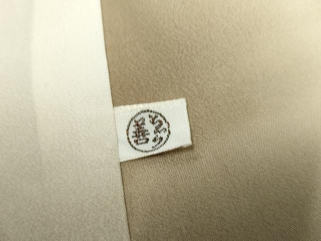 平和屋着物●上質な小紋　枝花文　暈し染め　ゑり善扱い　正絹　逸品　AABF2080cs