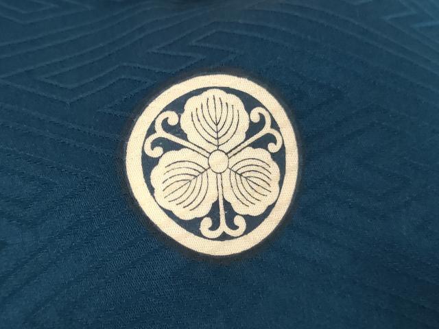 平和屋着物[]お宮参り　男の子　祝着　産着　初着　のしめ　駒刺繍　鷹　風景絵巻文　金彩　正絹　逸品　AABF2131ja