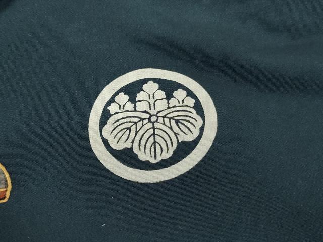 平和屋着物[]お宮参り 男の子 祝着 産着 初着 のしめ 兜吉祥文 暈し染め 金彩 正絹 逸品 AABF2187ja