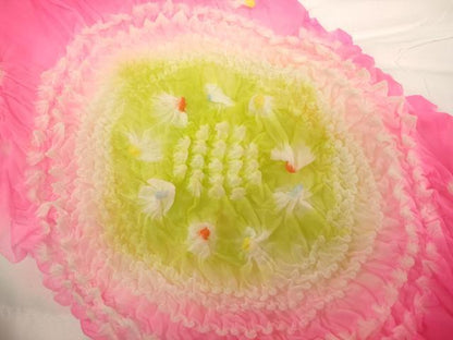 平和屋着物[]子供　女の子　和装小物　兵児帯5点セット　柄絞り　舞花文　花丸文　逸品　AABF2201ja
