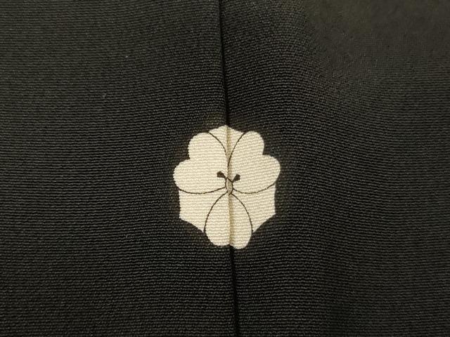 平和屋着物■豪華黒留袖 蔓帯七宝花文 金彩 正絹 逸品 AABF2272ja