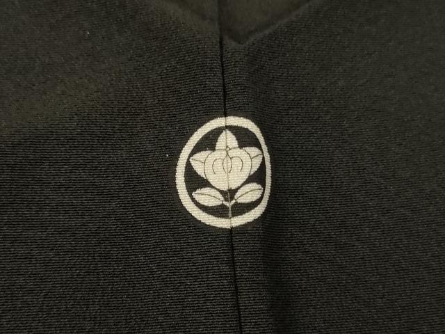 平和屋着物■豪華黒留袖　駒刺繍　地紙飛鶴草花文　松竹梅　金彩　正絹　逸品　AABF2275ja