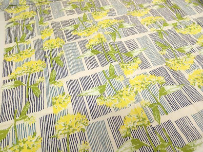平和屋着物＊夏物 浴衣 子供 女の子 草花文 綿 逸品 AABF2312ja