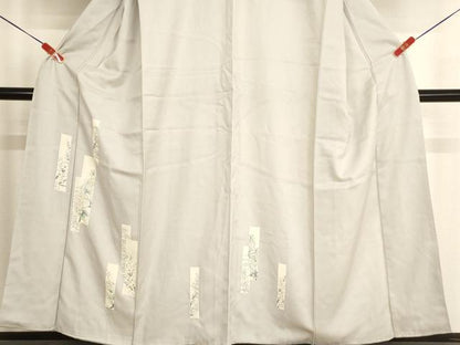 平和屋着物■訪問着 短冊花文 正絹 逸品 AABF2390ja