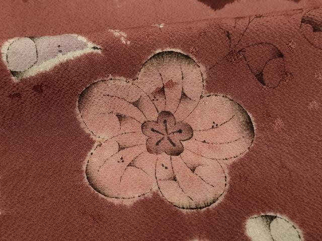 平和屋着物■訪問着 絞り 辻が花 松坂屋扱い 正絹 逸品 AABF2416ja