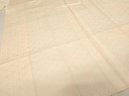 平和屋着物■長襦袢　無双仕立て　紗綾型地紋　暈し染め　正絹　逸品　AABF2418ja
