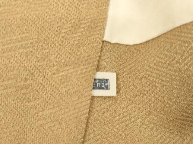 平和屋着物■訪問着 絞り 刺繍 花籠文 金糸 西武百貨店扱い 正絹 逸品 AABF2419ja