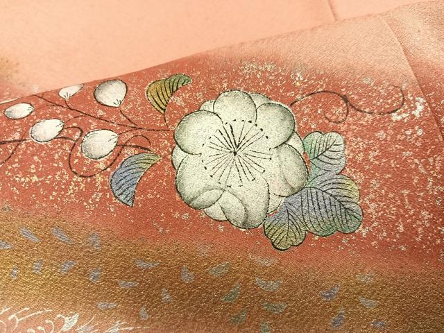 平和屋着物■訪問着 辻が花 金銀彩 正絹 逸品 AABF2518ph