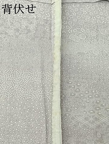 平和屋着物▽江戸小紋 単衣 寄せ小紋柄 正絹 逸品 AABF2527jh