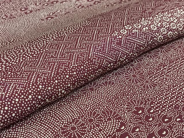 平和屋着物▽江戸小紋 単衣 寄せ小紋柄 正絹 逸品 AABF2527jh
