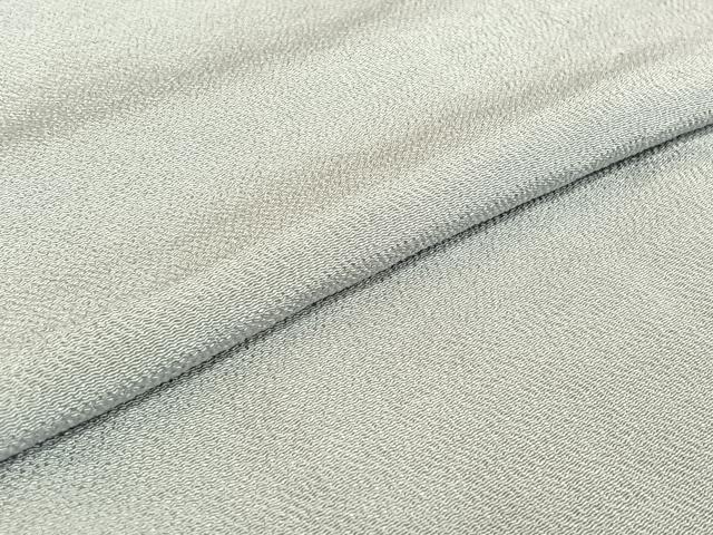 平和屋着物▽上質な色無地 単衣 淡藤色 鬼しぼ縮緬 正絹 逸品 AABF2547jh