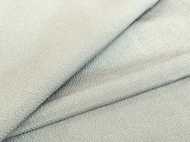 平和屋着物▽上質な色無地 単衣 淡藤色 鬼しぼ縮緬 正絹 逸品 AABF2547jh
