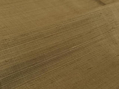 平和屋着物▽上質な紬 単衣 縞 正絹 逸品 AABF2550jh