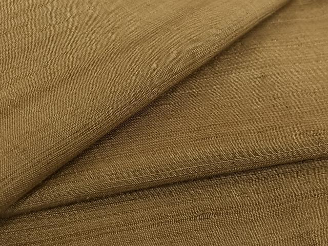 平和屋着物▽上質な紬 単衣 縞 正絹 逸品 AABF2550jh