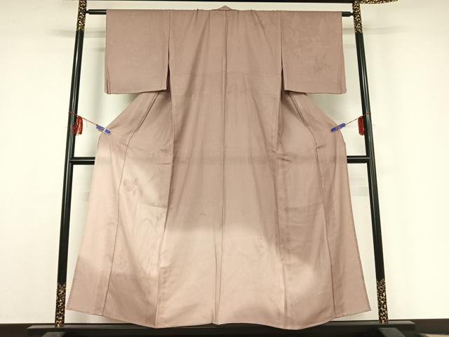 平和屋着物▽訪問着 無双 絽袷 絽×絽 手描き 流水花文 正絹 逸品 AABF2559jh