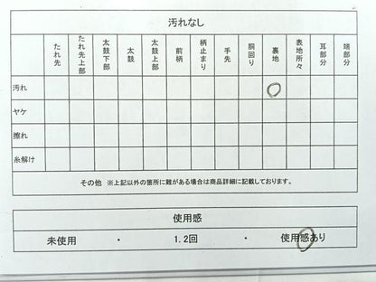 平和屋着物◎全通柄袋帯　檜扇花文　銀糸　正絹　逸品　AABF2595uk