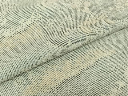平和屋着物▽本場大島紬　白大島　単衣　風景文　正絹　逸品　AABF2721jh