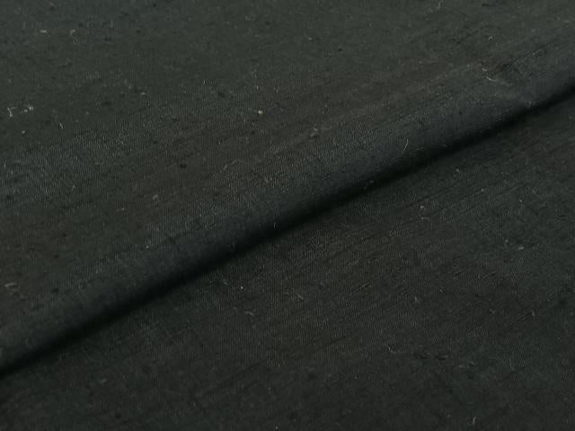 平和屋着物▽男性 紬 単衣 アンサンブル 濃藍色 正絹 逸品 AABF2733jh