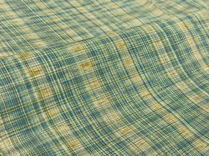 平和屋着物▽上質な紬 単衣 縞 高島屋扱い 正絹 逸品 AABF2746jh