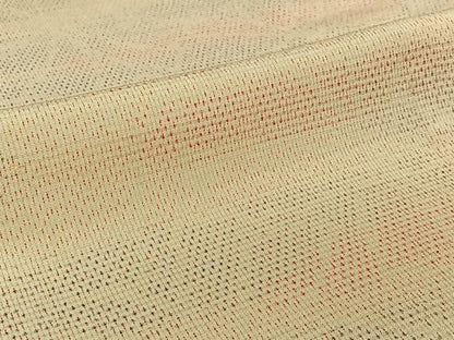 平和屋着物▽本塩沢 単衣 花尽くし文 正絹 逸品 AABF2754jh