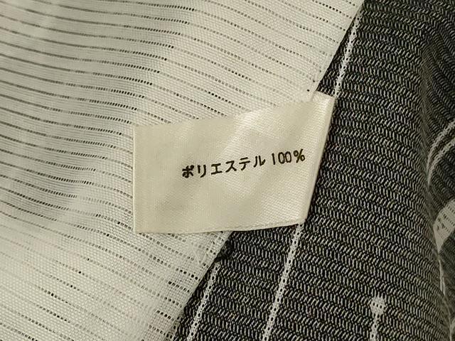 平和屋着物＊夏物 小紋 絽 簪 洗える着物 AABF2780jd