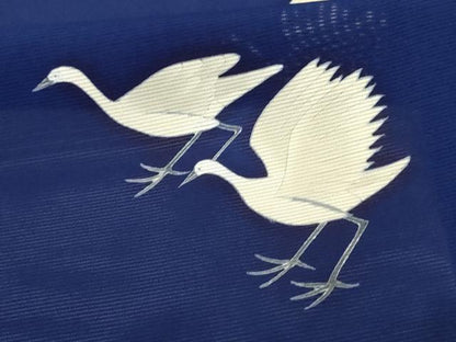 平和屋着物＊夏物 訪問着 絽 鳥 正絹 逸品 AABF2797jd