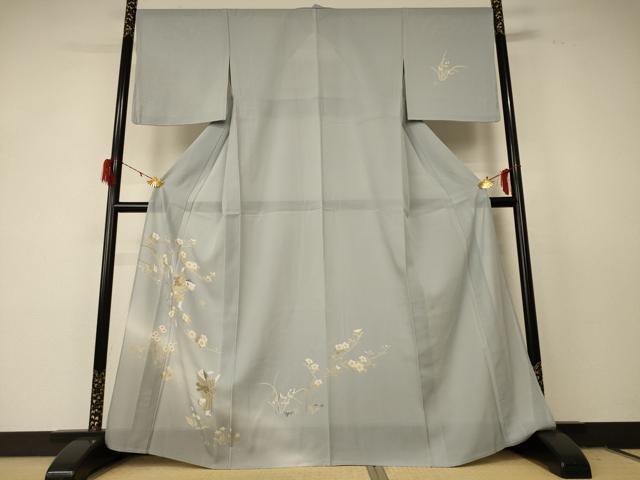 平和屋着物＊夏物 訪問着 絽 童子 暈し染め 正絹 逸品 AABF2804jd